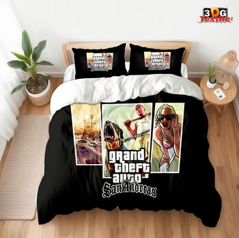 Ágynemű szett Grand Theft Auto San Andreas 2