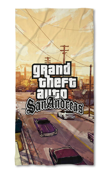 Strandtörölköző Grand Theft Auto San Andreas