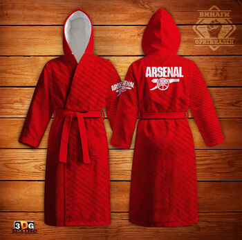 Fürdőköpeny Print Arsenal 2