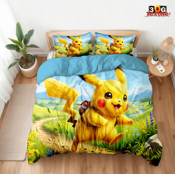 Ágynemű szett Pikachu