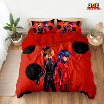 Ágynemű szett Miraculous: Tales of Ladybug & Cat