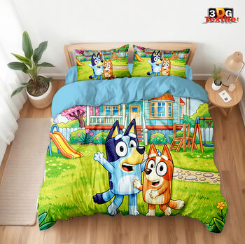 Ágynemű szett Bluey 3