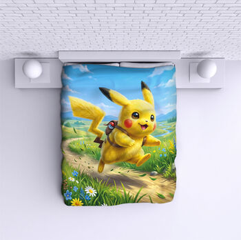 Ágytakaró Pikachu