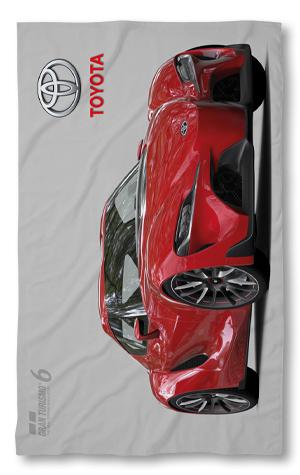 Strandtörölköző Toyota