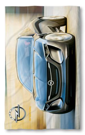Strandtörölköző Opel