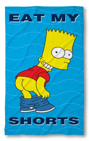 Strandtörölköző Bart