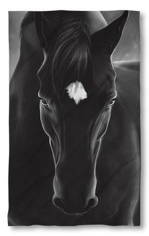 Strandtörölköző Black Horse