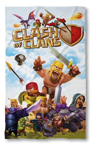 Strandtörölköző Clash of clans