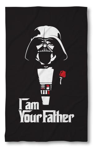 Strandtörölköző Darth Vader