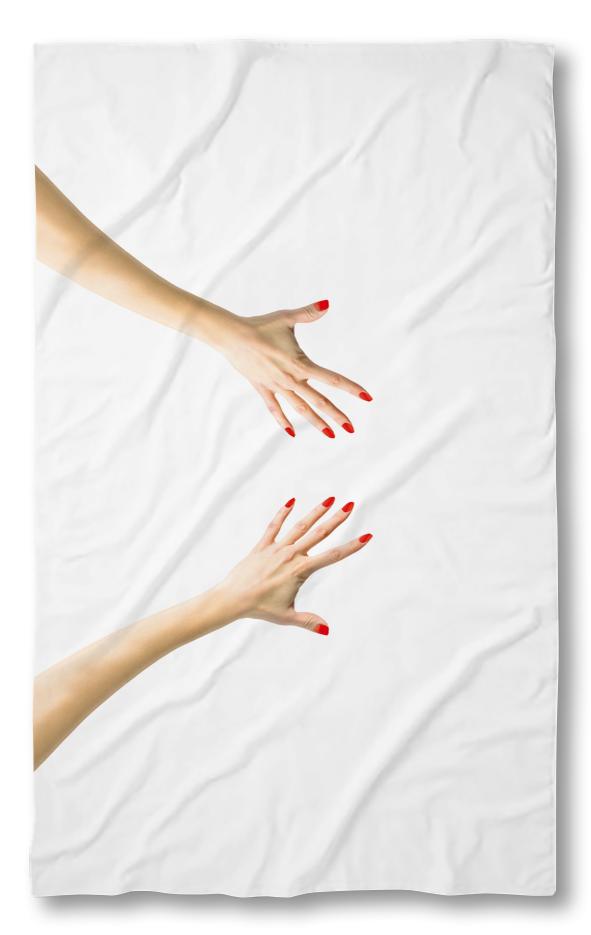 Strandtörölköző With hands