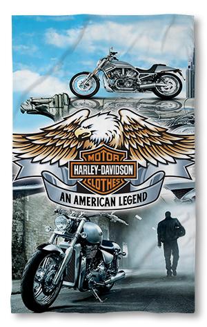 Strandtörölköző Harley