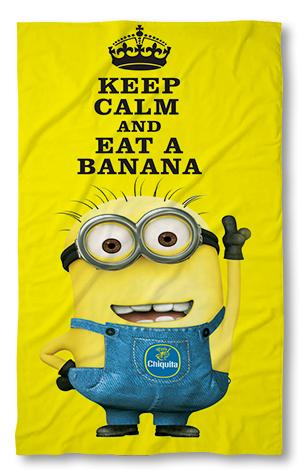 Strandtörölköző Banana Minion