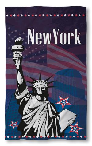 Strandtörölköző New York