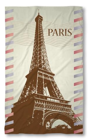 Strandtörölköző Paris