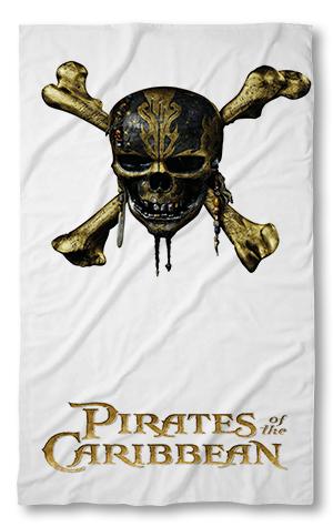 Strandtörölköző Pirates of the Caribbean 2