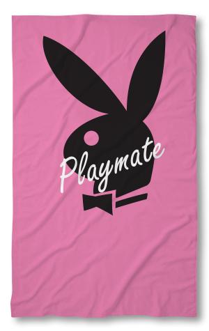 Strandtörölköző Playboy pink