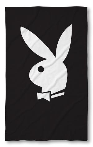 Strandtörölköző Playboy black