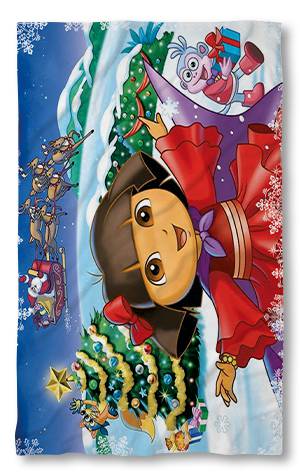 Strandtörölköző Dora 2