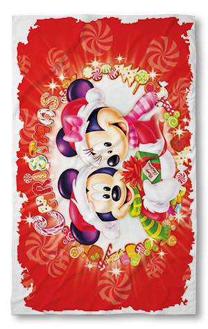 Strandtörölköző Mini and Mickey