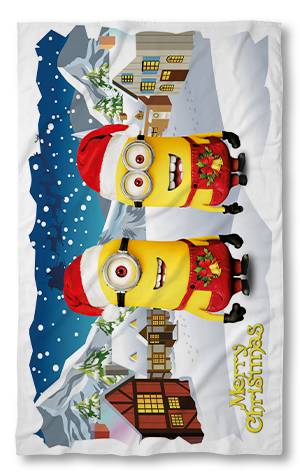 Strandtörölköző Minions 6