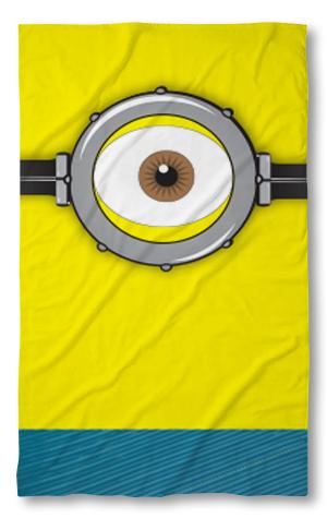 Strandtörölköző Minions 3