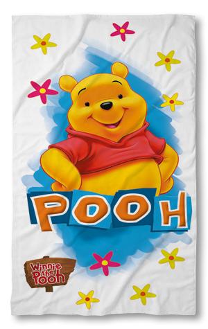 Strandtörölköző Pooh white