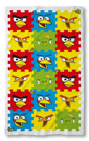 Strandtörölköző Angry Birds Puzzle